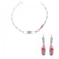 Megane Zilver 925 Set: Armband + Oorbel SET-7136