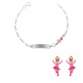 Oviva Zilver 925 Set: Armband + Oorbel SET-7137