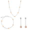 Aurelie Zilver 925 Set: Ketting + Armband + Oorbellen SET-7385