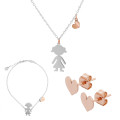 Lyra Zilver 925 Set: Ketting + Armband + Oorbellen SET-7390