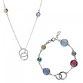 Eloise Zilver 925 Set: Armband + Ketting SET-7409