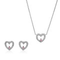 Marise Zilver 925 Set: Ketting + Oorbellen SET-7488