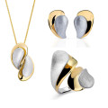 Ameliana Zilver 925 Set: Ketting + Oorbellen + Ring SET-7508