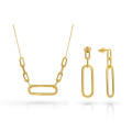 Essence Zilver 925 Set: Ketting + Oorbellen SET-7560/G