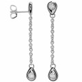 Arina Witgoud 18K Oorhangers TR-010/1