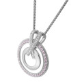 Azalea Zilver 925 Collier ZH-7095