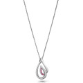 Dazzle Zilver 925 Collier ZH-7518/R