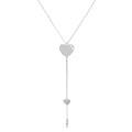 Heart Zilver 925 Collier ZK-7384