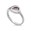 Dazzle Zilver 925 Ring (sieraad) ZR-7518/R