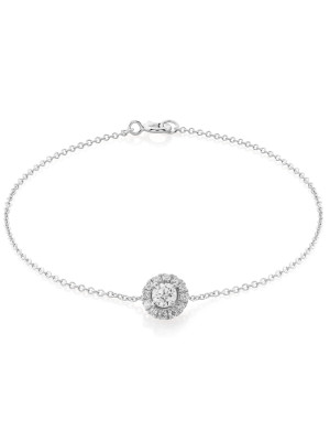 Gilda Witgoud 18K Armband (sieraad) AD-1029