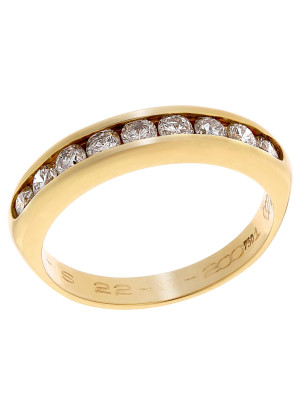 Geelgoud 18K Ring (sieraad) RD-3003