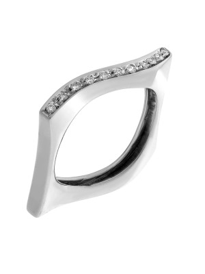 Witgoud 18K Ring (sieraad) RD-3228