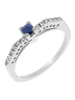 Witgoud 18K Ring (sieraad) RD-33010