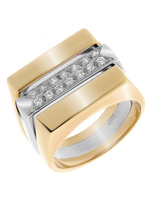 Bicolore 18K Ring (sieraad) RD-33017