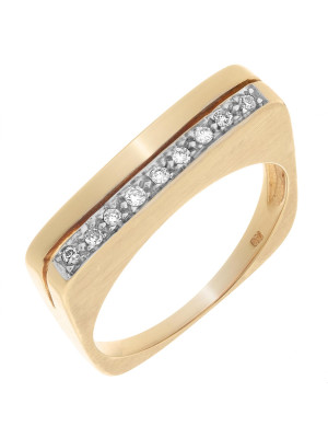 Geelgoud 18K Ring (sieraad) RD-33035