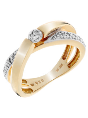 Geelgoud 18K Ring (sieraad) RD-33091