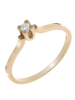 Geelgoud 18K Ring (sieraad) RD-33212