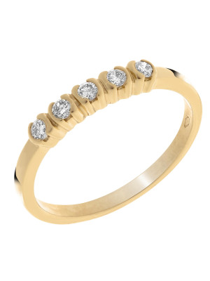 Geelgoud 18K Ring (sieraad) RD-33213