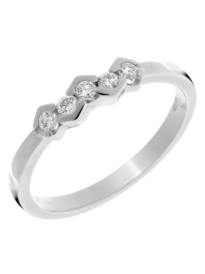 Witgoud 18K Ring (sieraad) RD-33215/1