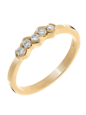 Geelgoud 18K Ring (sieraad) RD-33215