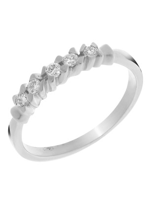 Witgoud 18K Ring (sieraad) RD-33218/1