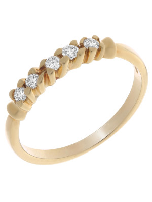 Geelgoud 18K Ring (sieraad) RD-33218