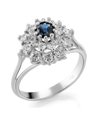 Witgoud 18K Ring (sieraad) RD-33267