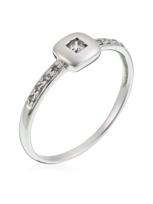 Witgoud 18K Ring (sieraad) RD-33349