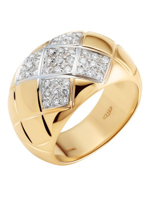 Geelgoud 18K Ring (sieraad) RD-3354