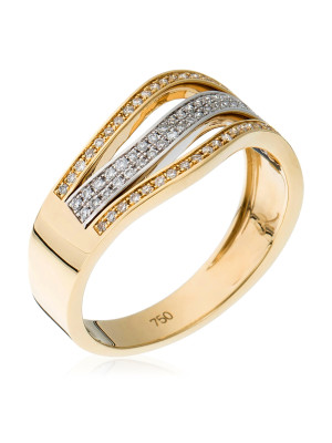 Bicolore 18K Ring (sieraad) RD-3387