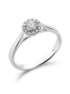 Witgoud 18K Ring (sieraad) RD-3921/20