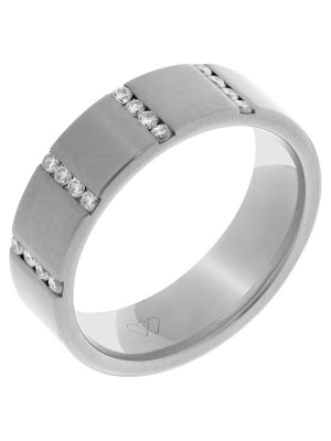 Witgoud 18K Ring (sieraad) RD-B3304/6/DG