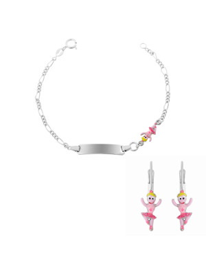 Oviva Zilver 925 Set: Armband + Oorbel SET-7137/1