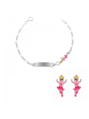 Oviva Zilver 925 Set: Armband + Oorbel SET-7137