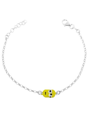 Minion Zilver 925 Armband (sieraad) ZA-7135