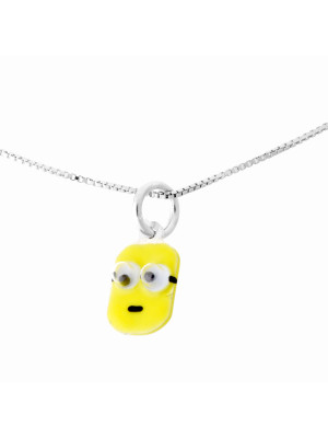 Minion Zilver 925 Collier ZH-7135