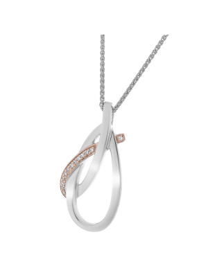 Alverta Zilver 925 Collier ZH-7232