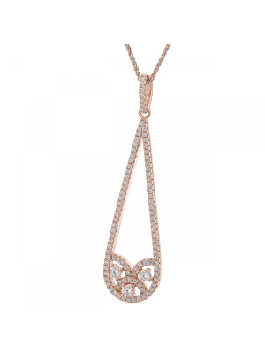 Tiziana Zilver 925 Collier ZH-7276/RG