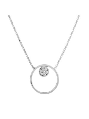 Alessia Zilver 925 Collier ZK-7382