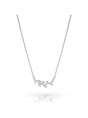 Charlene Zilver 925 Collier ZK-7568