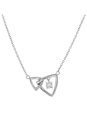 Santorini Zilver 925 Collier ZK-7570