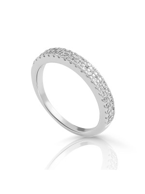 Glam Zilver 925 Ring (sieraad) ZR-7536