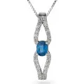 Albertine Witgoud 18K Hanger HD-4203