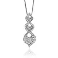Lilly Zilver 925 Collier ZH-7038