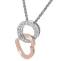 Ely Zilver 925 Collier ZH-7286