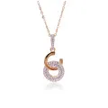 Carleen Zilver 925 Collier ZH-7440