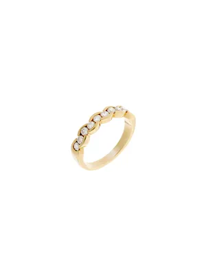 Geelgoud 18K Ring (sieraad) RD-111055/DJ/10