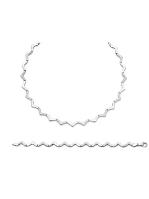 Zilver 925 Set: Ketting + Armband SET-040