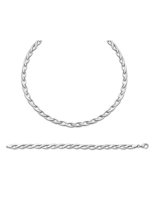 Zilver 925 Set: Ketting + Armband SET-042