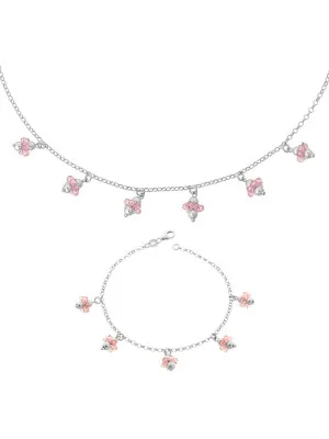 Zilver 925 Set: Armband + Ketting SET-2559